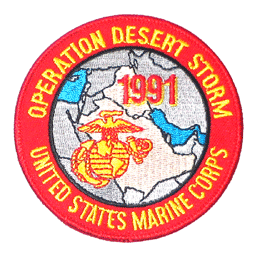 Desert Storm USMC - Military Patches and Pins