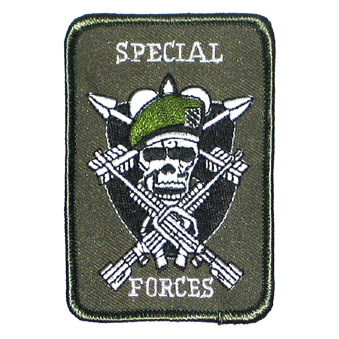 Special Forces Skull - Military Patches and Pins