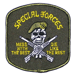 Special Forces/Mess with the Best - Military Patches and Pins