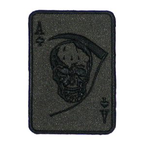 Death Ace/sub'd./cap size - Military Patches and Pins