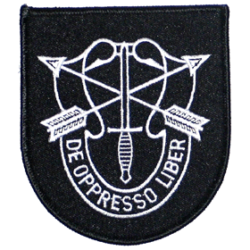 Special Forces/DOL/Black - Military Patches and Pins