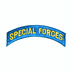 Special Forces/teal & yellow - Military Patches and Pins