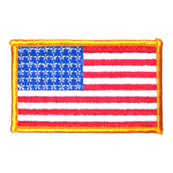 US 48 Star Flag - Military Patches and Pins