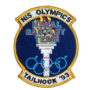 Naval Gantlet Team/Tailhook 93 - Military Patches and Pins