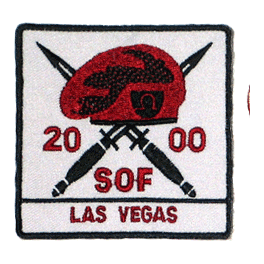 Soldier of Fortune/Red/2000 - Military Patches and Pins