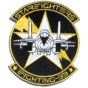 Fighting 33 - Starfighters - Military Patches and Pins