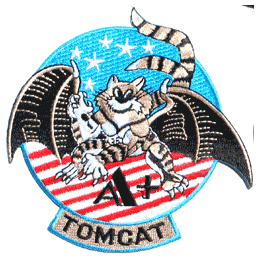 Tomcat A+ - Military Patches and Pins