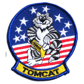 Open Eye Tomcat - Military Patches and Pins