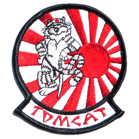 Japanese Tomcat - Military Patches and Pins