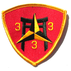 3/3/3 Marines - Military Patches and Pins