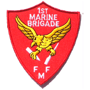 1st Marine Brigade FMF - Military Patches and Pins