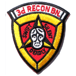 3rd Recon Bn - Military Patches and Pins