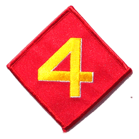 4th USMC - Military Patches and Pins