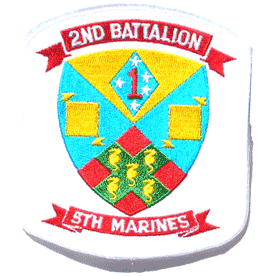 2nd Bn 5th Marines - Military Patches and Pins