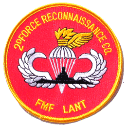 2nd Recon FMF LANT - Military Patches and Pins