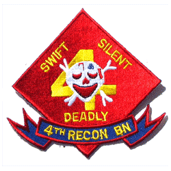 4th Recon Bn - Military Patches and Pins