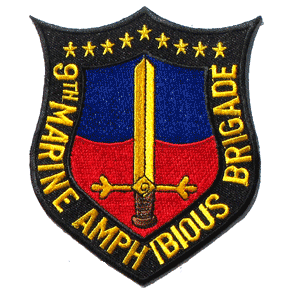 9th Amphib Brigade - Military Patches and Pins