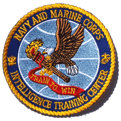 USN/USMC Intell Training Center - Military Patches and Pins