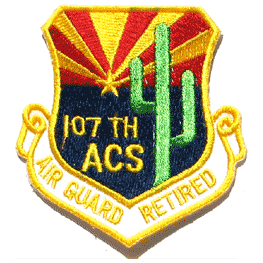 107th ACS Retired - Military Patches and Pins