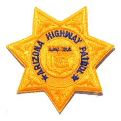 Arizona Highway Patrol Star - Military Patches and Pins