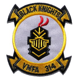 VMFA 314 Black Knights - Military Patches and Pins