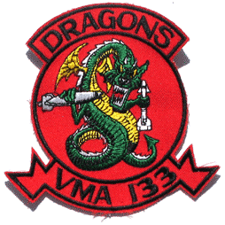 VMA 133 Dragons - Military Patches and Pins