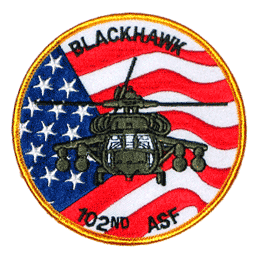 102nd ASF Blackhawk - Military Patches and Pins