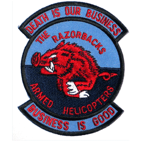 Razorbacks Armed Helicopters - Military Patches and Pins