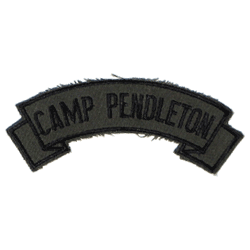 Camp Pendleton Sub'd. - Military Patches and Pins