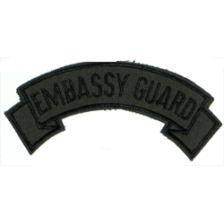 Embassy Guard Sub'd. - Military Patches and Pins