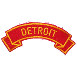 Detroit - Military Patches and Pins