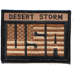 Desert Storm USA - Military Patches and Pins