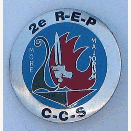 2e R-E-P/C-C-S pin w/pin backing - Military Patches and Pins