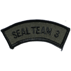 Seal Team 3 Tab Sub'd. - Military Patches and Pins