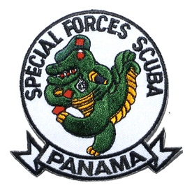 SF Scuba/Panama - Military Patches and Pins