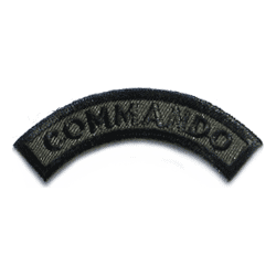 Commando Tab Sub'd. - Military Patches and Pins