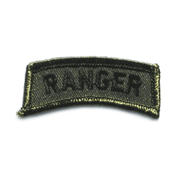 Ranger Tab Sub'd. - Military Patches and Pins