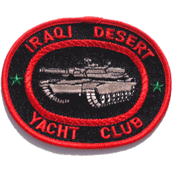 Iraqi Desert Yacht Club - Military Patches and Pins