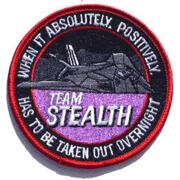 Team Stealth - Military Patches and Pins