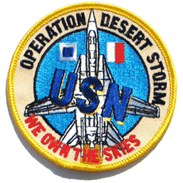 USN We Own The Skies - Military Patches and Pins