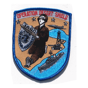 Operation Desert Shield - Military Patches and Pins