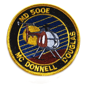 McDonnell Douglas MD 500E - Military Patches and Pins