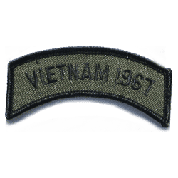 Vietnam Tab 1967 - Military Patches and Pins