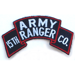 15th Army Ranger - Military Patches and Pins