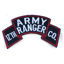 12th Army Ranger - Military Patches and Pins