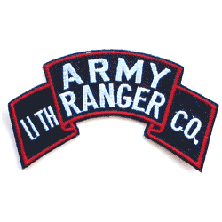 11th Army Ranger - Military Patches and Pins