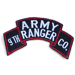 9th Army Ranger - Military Patches and Pins