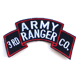 3rd Army Ranger - Military Patches and Pins