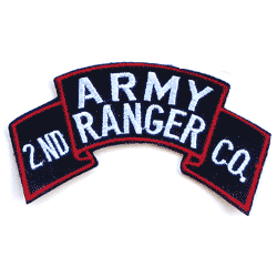 2nd Army Ranger - Military Patches and Pins