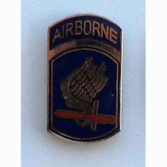 173rd Airborne Pin w/2 clutches - Military Patches and Pins